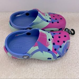 Kids' Crocs Classic Ombreblock Clog